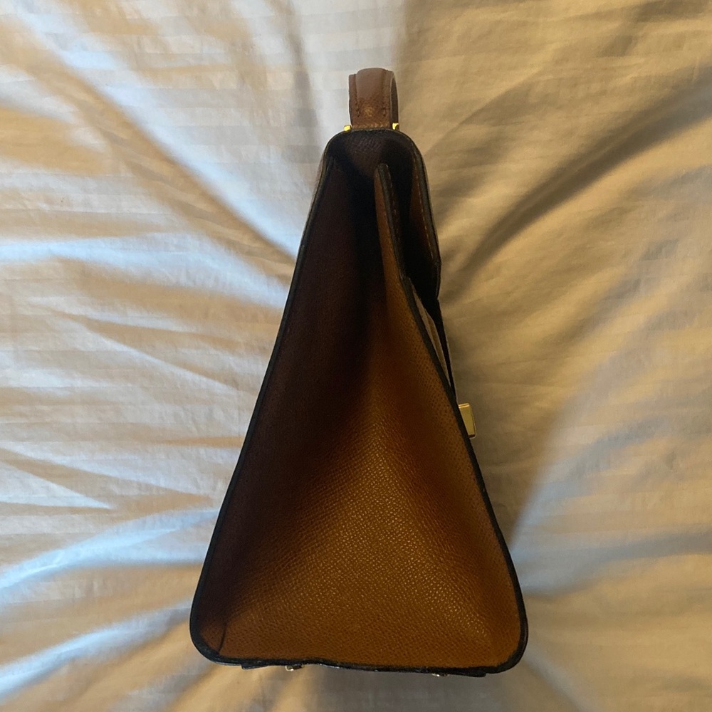 Bally Brown Leather Top Handle Bag - Picture 8 of 17